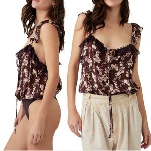 NWT Free People Take It Away Bodysuit Size XS